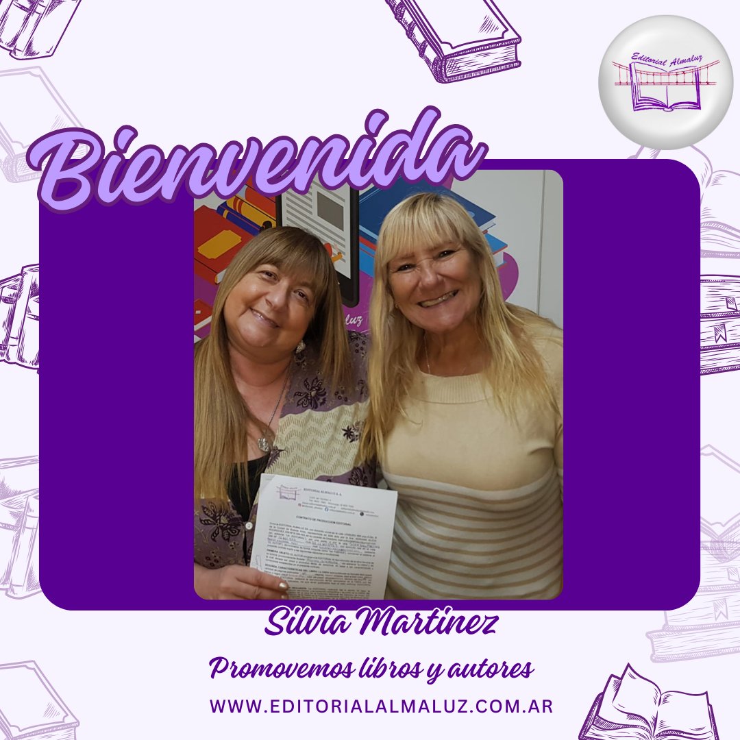 Le damos la bienvenida a la autora Silvia Martinez con nuevo poemario "POEMAS DE LA ABUELA" proximamente en librerías y #TiendaOnline editorialalmaluz.com.ar