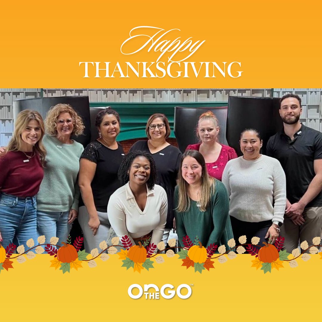 otgrides's tweet image. Happy Thanksgiving from the On the Go Team! During this season of gratitude, we are truly thankful for our riders, partners, and vendors. Your consistent support drives On the Go's mission and motivates us every day! #OntheGo #AccessibleTransportation #AgingWithDignity
