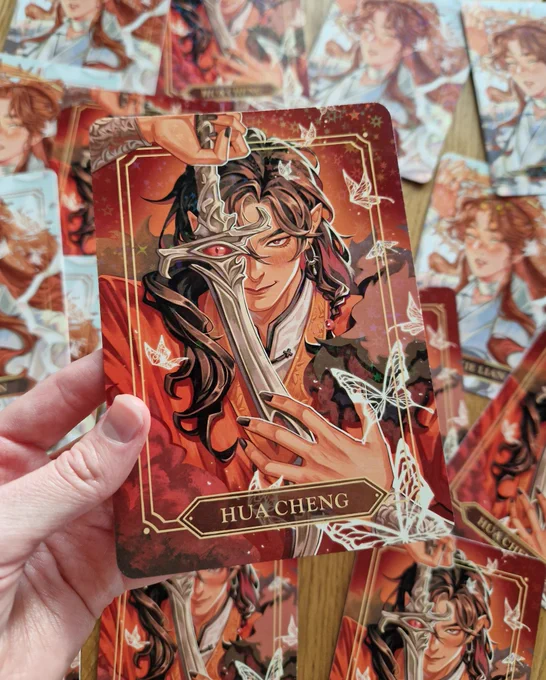 While I'm waiting for the rest of the merch from the printing house, I'm posting photos of merch from previous salesPre-orders for this beauty and more are already open!#tgcf #heavenofficialsblessing #mxtx #hualian 