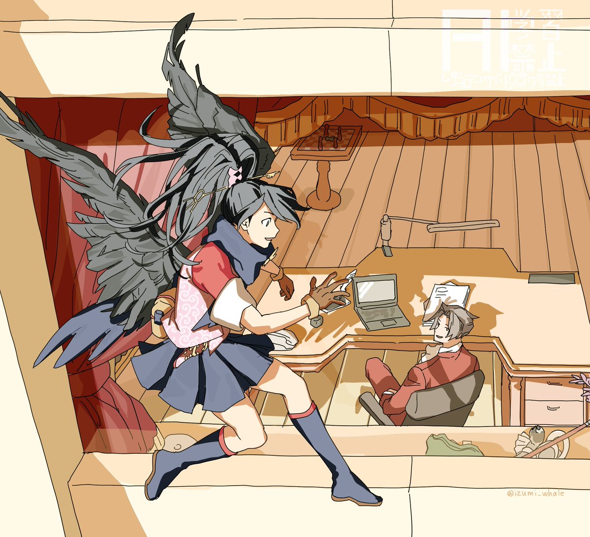 izumi_whale's tweet image. 概念のミツミクの落描き
全て妄想と願望