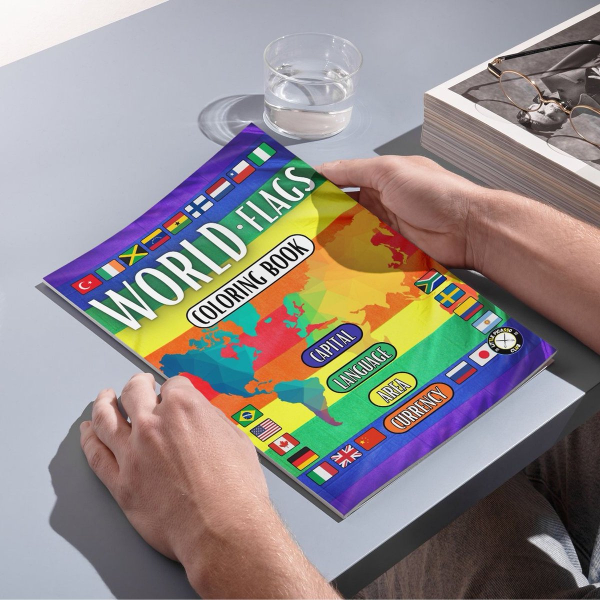 picassosco81998's tweet image. #Travel #Learning #WorldFlags #ColoringBook #Explore

🌍✈️ Embark on a Colorful Journey Around the Globe with the World Flags Coloring Book! ✏️🎨

Discover &amp;amp; Learn about Countries, Capitals, Languages, Areas, and Currencies! 🌎📚

Shop on Amazon 👉 bit.ly/4fHxIVE