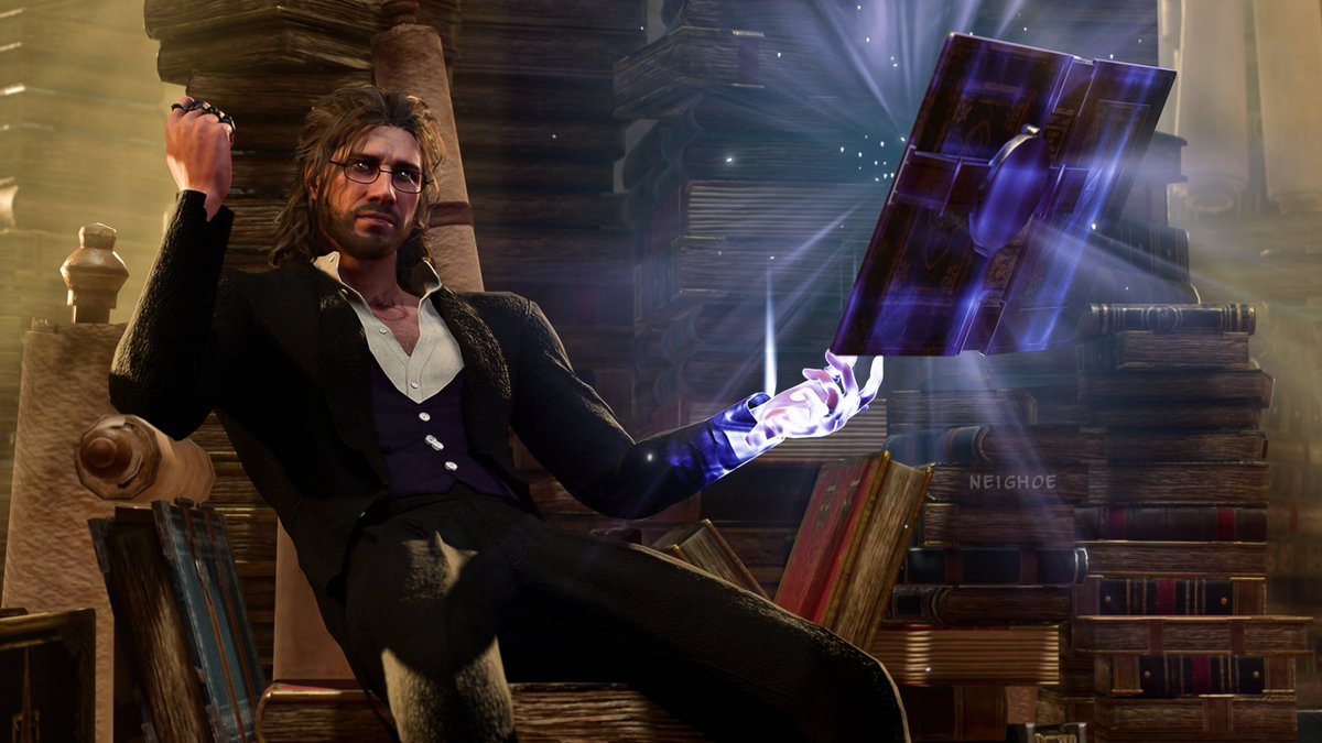 A king on his throne

#GaleDekarios #Gale #BG3 #BaldursGate3