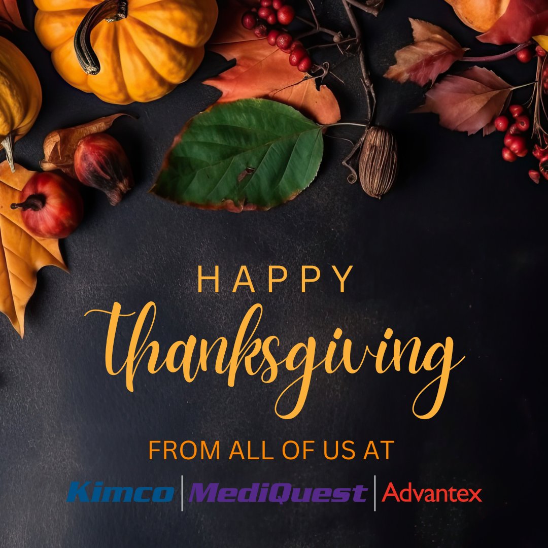 KimcoStaffing's tweet photo. As we gather with family and friends, we want to express our heartfelt gratitude to our incredible employees, clients and candidates.
Happy Thanksgiving🦃🍁
#Thanksgiving2024 #Grateful #KimcoStaffing #MediQuest #Advantex #ThankYou https://t.co/g1mUayvpig