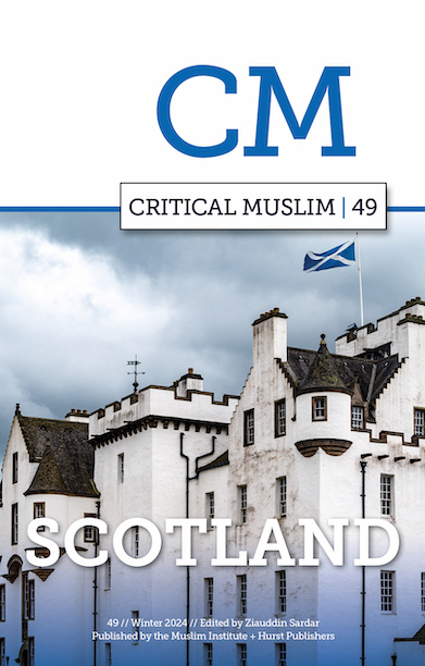 CM49: Celebrating Scotland’s unique blend of cultures and heritage. Discover more perspectives on Scotland in Critical Muslim. beaconbooks.net/collections/cr…