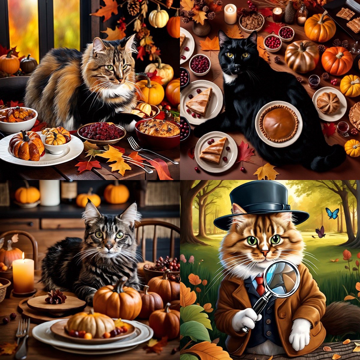 AmandaSmokeyIs1's tweet photo. @LittleMaineCoon @JusticeToAll @MaineCoonCatsOH @GeneralCattis @toby_rules1 @TheCatMalice @BengalPandora @lucymusiccat @RC_EARL @SkittlesFriends Hi sweet Holly, We thankful for a loving home wif Mommy, grandma. We thankful for each other Mommy call us the #ThreeMouseketeers 🦁🐈‍⬛🐱 We thankful for our “X” family. We luvs mew all. Have a blessed #Thanksgiving everypawdy. https://t.co/adtvLj7W2S