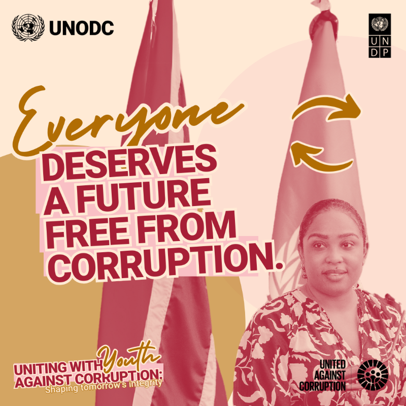 UNODC's tweet photo. What is corruption❓
🔸Bribery
🔸Trading in influence
🔸Abuse of power for personal gain
🔸Embezzlement
Educating young people builds a future where corruption isn’t tolerated and fosters effective solutions rooted in integrity.
#UnitedAgainstCorruption #IACD2024