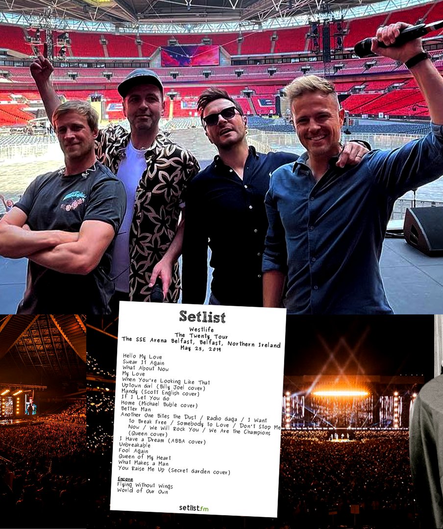 2024 tours have come to a close! We’ve shared so many unforgettable moments with you this year. A huge thank you to every single one of you for your incredible love &amp; support &amp; being with us every step of the way! 🖤

What’s your all-time favourite Westlife memory? ✨