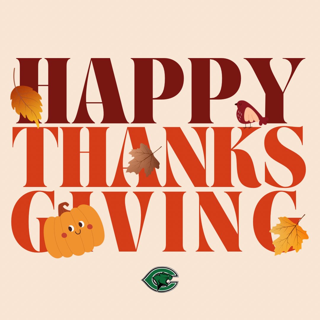 ConnallyGSOC's tweet photo. Happy Thanksgiving from Us to you!
 
#CougarNation 
#cougarville
#Thanksgiving https://t.co/lBgTFFucvi