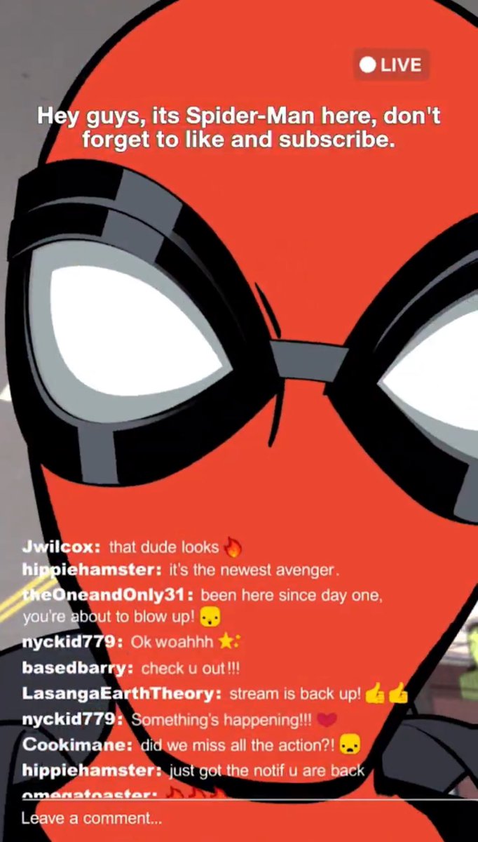 DiscussingFilm's tweet image. New peek at ‘YOUR FRIENDLY NEIGHBORHOOD SPIDER-MAN’ reveals that Spider-Man is a streamer.

Releasing January 29 on Disney+