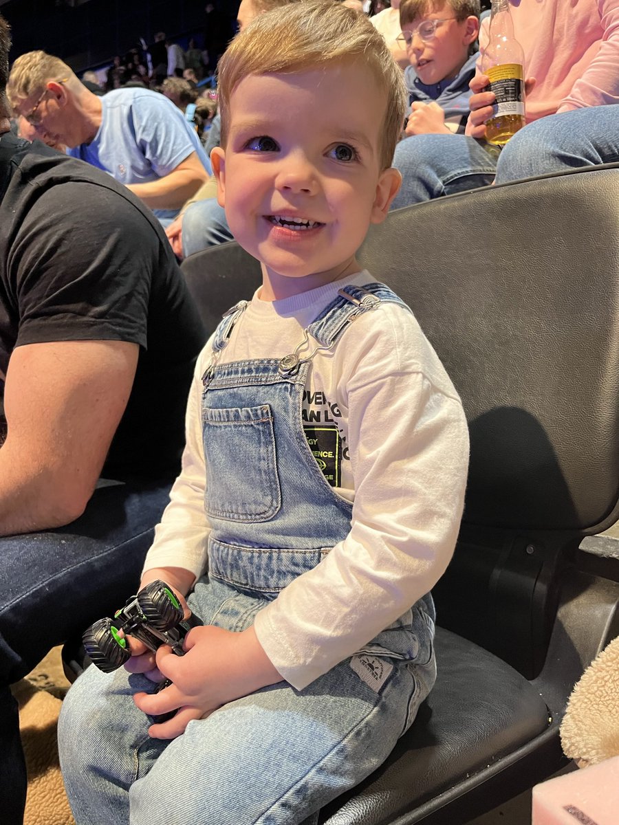 megpearsonx's tweet photo. @OPALG_N2425 Chester’s favourite is Monster Trucks. We went to see Monster Trucks Live with his big sister and he had the best time. Megladon is his favourite (held in his hand) 🦈🛞🏁 https://t.co/BbA7V2uq1Z