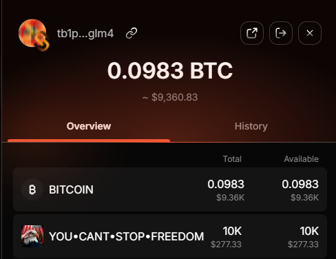 roni1008's tweet photo. @Saturn_btc tb1prsqakmpz6z6lwha0e8hfk0q933p6c9xp2g88s62ugkndue6ngl6qvlglm4 https://t.co/sTgzjhnrny