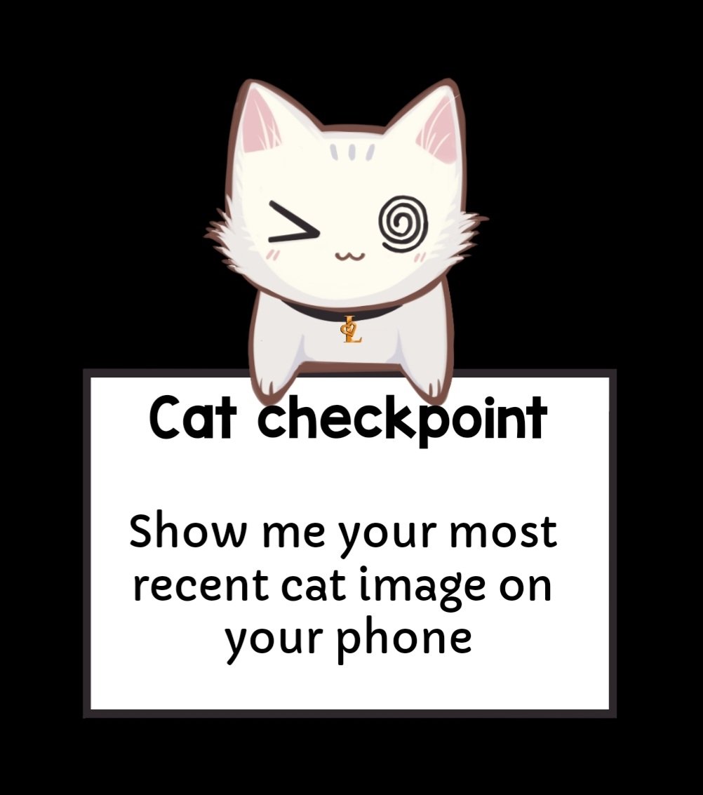 smol silly cat tweet media