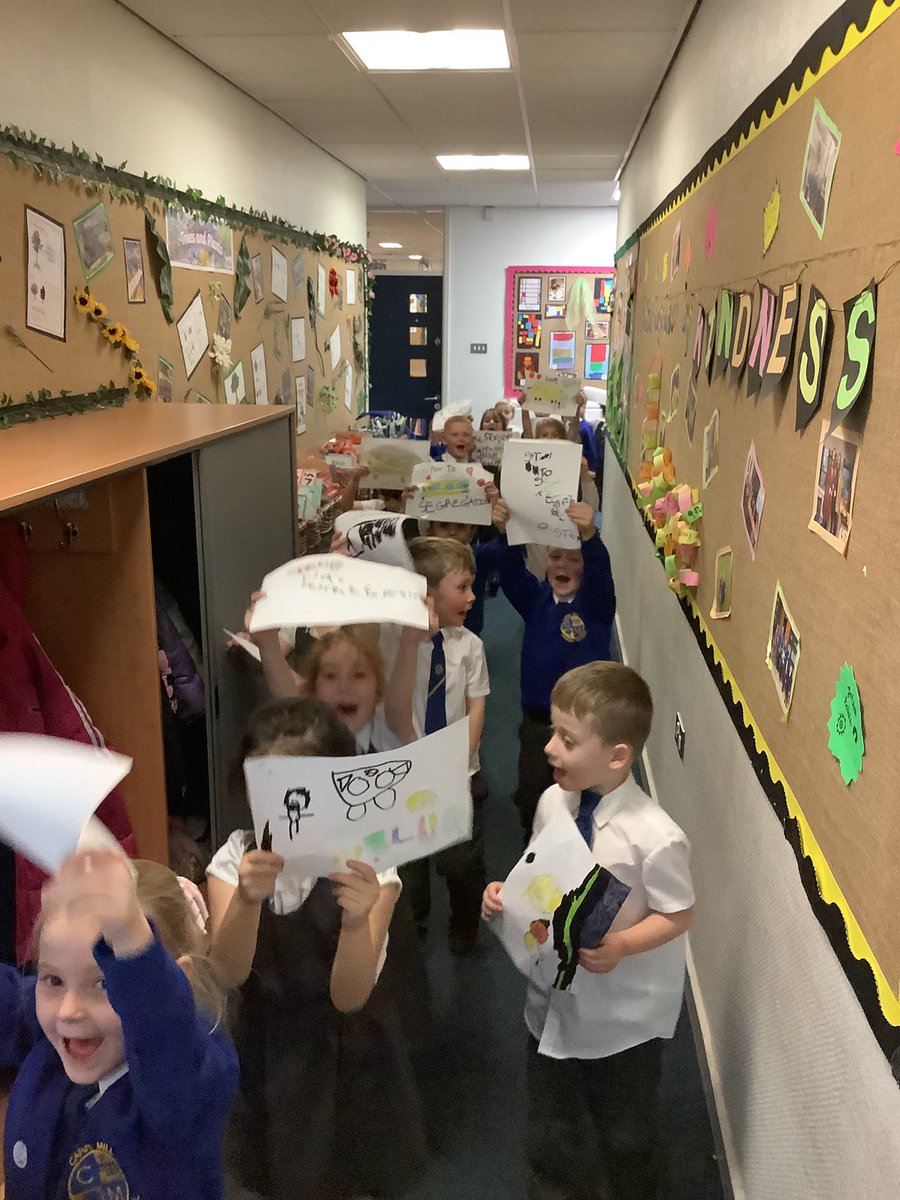 In our History lessons we have been learning about Rosa Parks. This week the children in Chestnut class made posters to re-enact the bus boycott. <a href="/Carrmillprimary/">Carr Mill Primary</a> #carrmillhistory #teamcarrmill