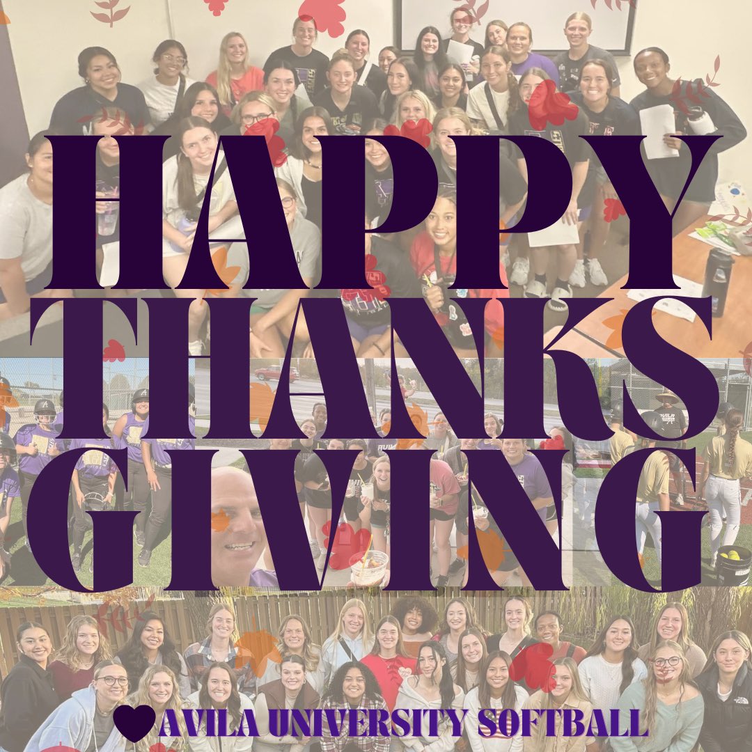 Happy Thanksgiving from our Eagle softball family to you! 🦃💜🦅🥎