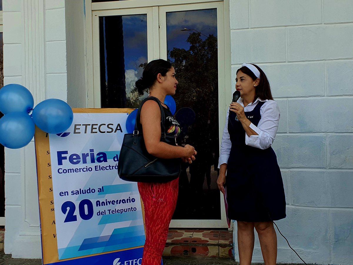 🔴En Feria de Comercio Electronico, tambien estamos en Concurso 👇👇
#EtecsaTeAcompana 
#EtecsaHolguin
#ComercioElectronico