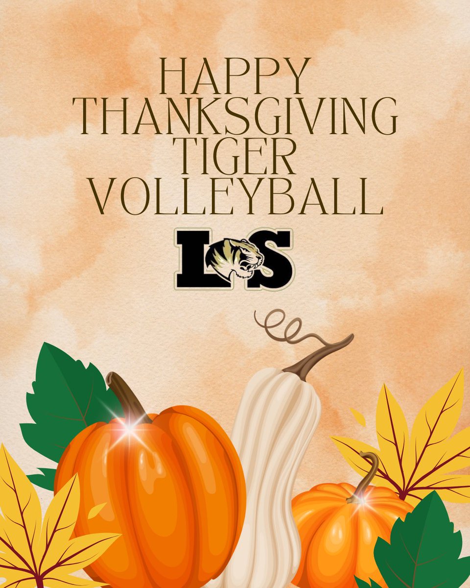 Happy Thanksgiving volleyball family! Have a safe and happy holiday!!