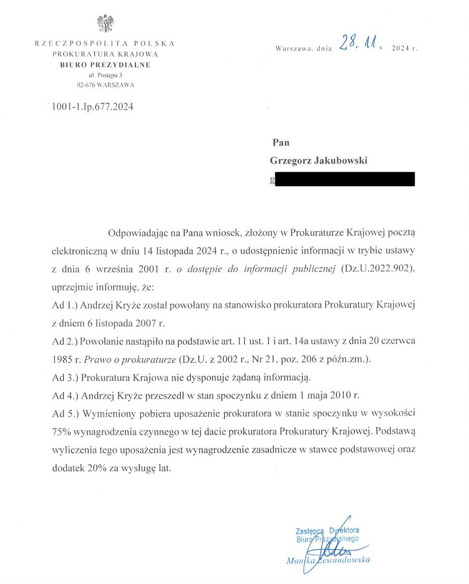 Ziobro ukrył w Prokuraturze sędziego skazującego Polaków walczących z komuną. Po 2,5 roku „pracy” ma ponad 26 tys. zł emerytury