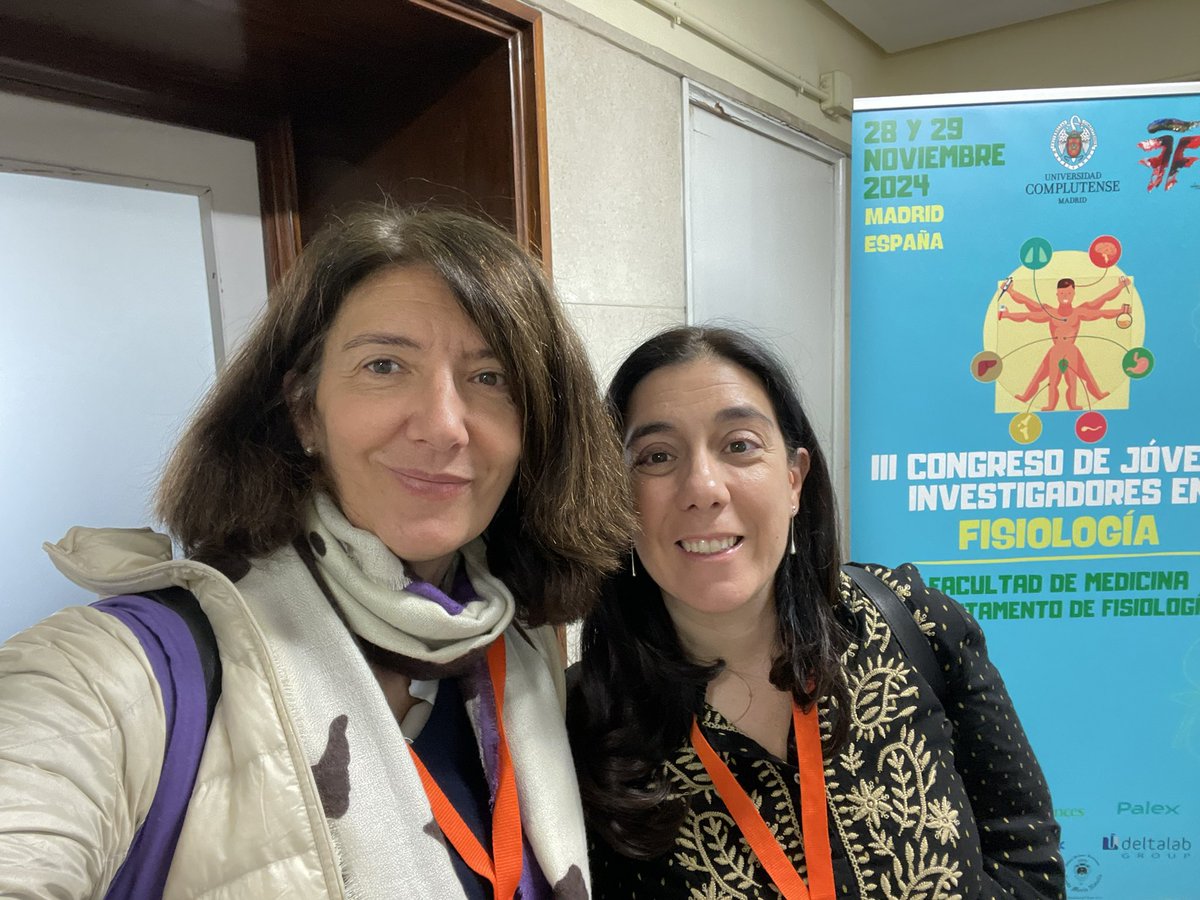 Concha Peiró (@conchapeir) on Twitter photo ¡Que alegría acudir hoy a <a href="/CJI_fisio_UCM/">Congreso de Jóvenes Investigadores en Fisiología</a> y compartir la jornada con <a href="/VeroAzcutiaPhD/">Veronica Azcutia</a>, profesora de <a href="/DptoFisioUCM/">Departamento de Fisiología, UCM</a>! ¡Aún recuerdo la época en que hiciste la tesis con nosotros! Es un orgullo ver en desarrollo de tu carrera académica e investigadora 👏👏👏 ¡Que alegría acudir hoy a <a href="/CJI_fisio_UCM/">Congreso de Jóvenes Investigadores en Fisiología</a> y compartir la jornada con <a href="/VeroAzcutiaPhD/">Veronica Azcutia</a>, profesora de <a href="/DptoFisioUCM/">Departamento de Fisiología, UCM</a>! ¡Aún recuerdo la época en que hiciste la tesis con nosotros! Es un orgullo ver en desarrollo de tu carrera académica e investigadora 👏👏👏
