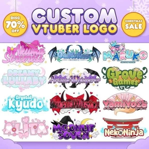 olivia_9A's tweet photo. ✨ Transform your brand with a custom VTuber logo! 🎨 Don’t miss our 70% OFF Christmas Sale 🎄🛍️
#VTuberLogo #CustomDesign #GraphicDesign #ChristmasSale #BrandIdentity #LogoDesign #VTuberCommunity #CreativeDesign #HolidayDeals #LogoInspiration #PersonalizedLogo #70PercentOff https://t.co/u69jlWJL58