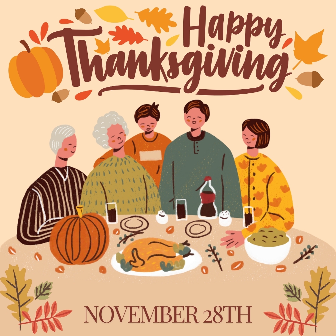 🍂 Happy Thanksgiving! What’s your favorite family tradition? Whether it’s a special recipe or a fun game, we’d love to hear how you celebrate this special day! #ThanksgivingTraditions #FamilyTime