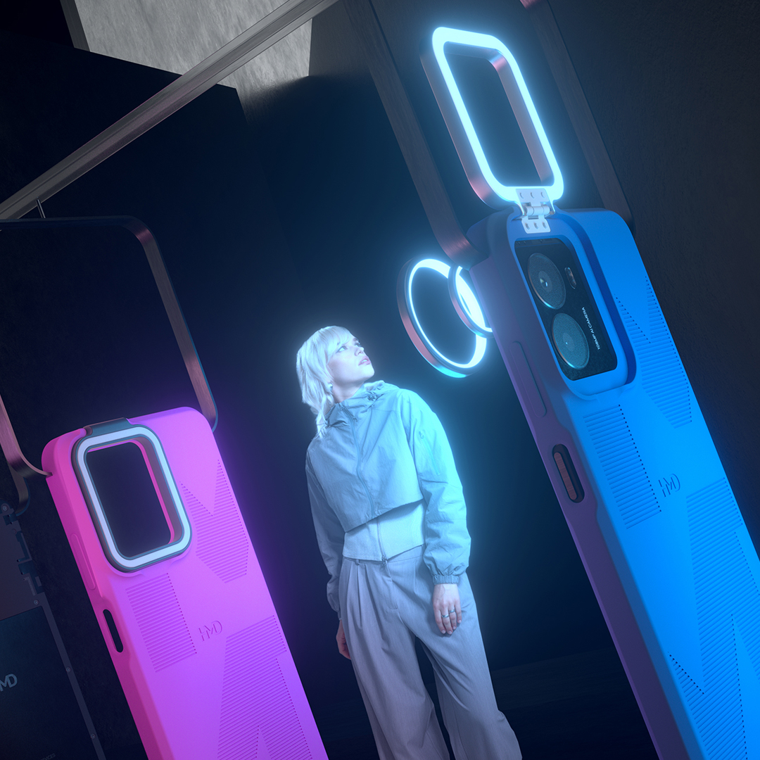 HMDdevices's tweet image. Your selfie, but brighter! The Flashy Outfit brings mini studio lighting to your fingertips. Who’s ready for a glow-up?​ go.hmd.com/HMDFusion

#HMDFusionFlashy #HMDFusion