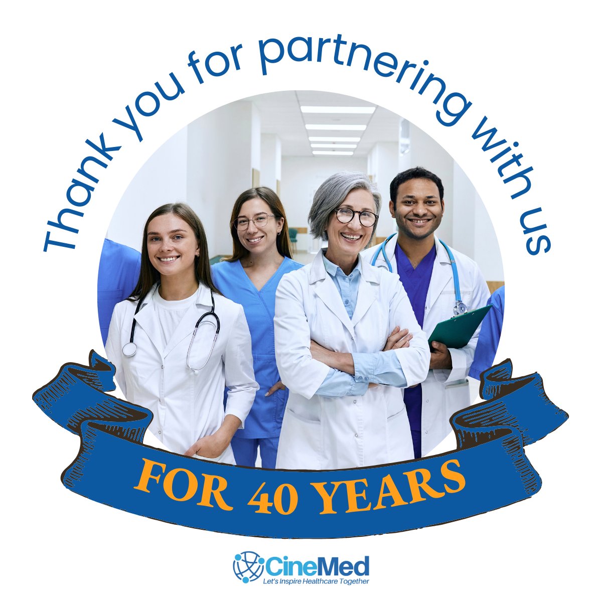 CineMed's tweet image. As we pause this Thanksgiving, we&apos;re filled with gratitude for our remarkable healthcare community.

For 40 years, your partnership with CineMed has advanced medical education and improved patient care through innovation, dedication, and collaboration.

Your commitment to…