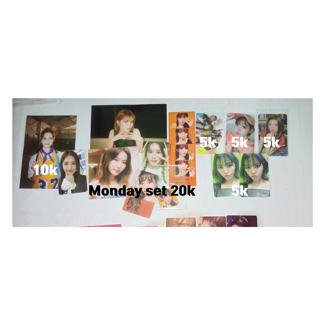 mondayvit_'s tweet photo. WTS 
Weeekly Photocard

LInk : https://t.co/oF5cx4hwnz https://t.co/5yTBE6Ndds