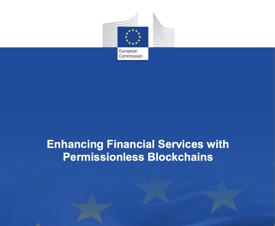 I’m excited to share a new report on public blockchains in the context of regulated financial markets, published by the European Commission.
op.europa.eu/en/publication…