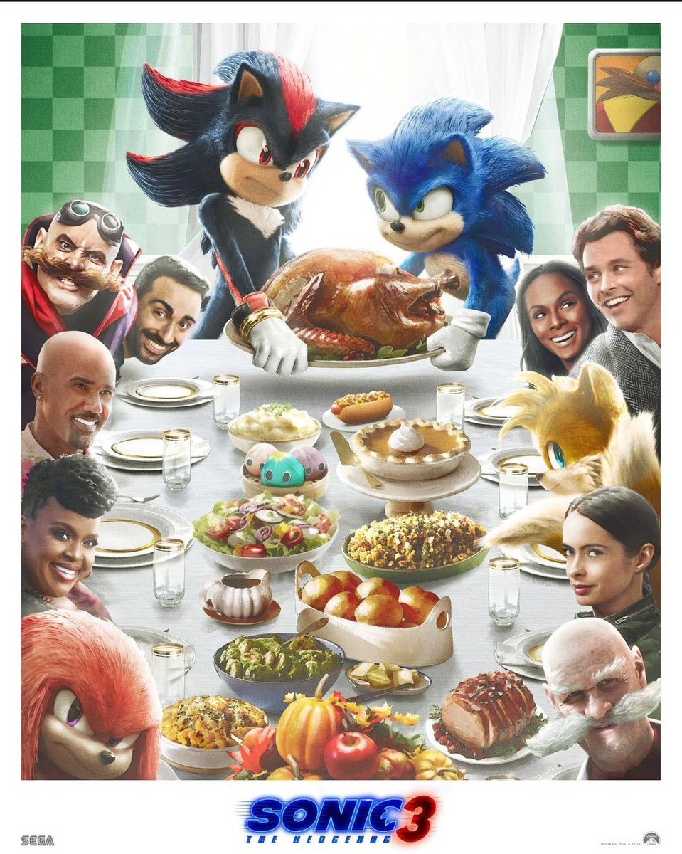 Thanksgiving poster for ‘SONIC 3’

Art by BossLogic