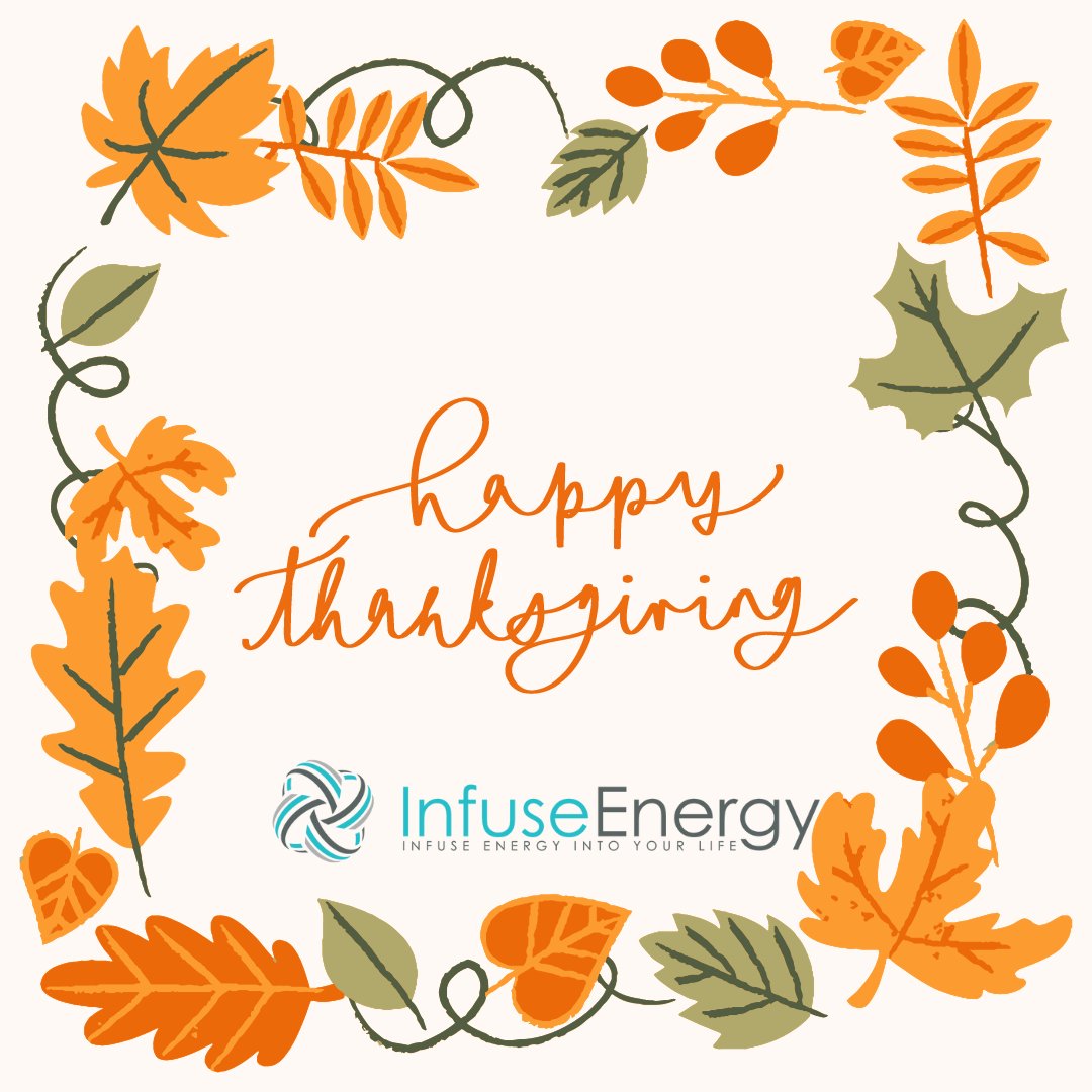 InfuseEnergy's tweet photo. Happy Thanksgiving from your friendly neighborhood electric provider! #Thanksgiving #Texas #ElectricProvider #HappyHolidays https://t.co/VR4J48UrwC