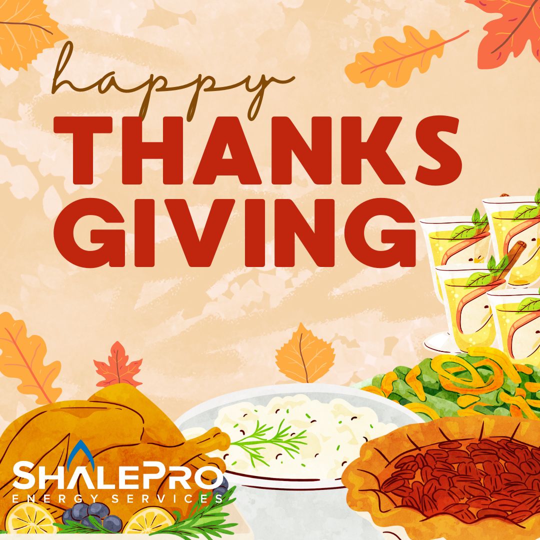 ShalePro's tweet photo. Wishing you and yours a very Happy Thanksgiving! https://t.co/MH1zJ0RRig