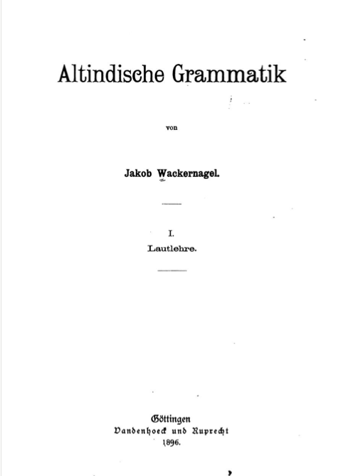 izeus_berlin's tweet image. #OTD 171 years ago, Jacob Wackernagel (1853-1938) was born 🎂 He was an Indo-Europeanist, specialising in the history of Greek and Sanskrit. He formulated the so-called Wackernagel’s Law, describing the position constraints on Indo-European clitics.

#LinguisticBirthdays #Histlx