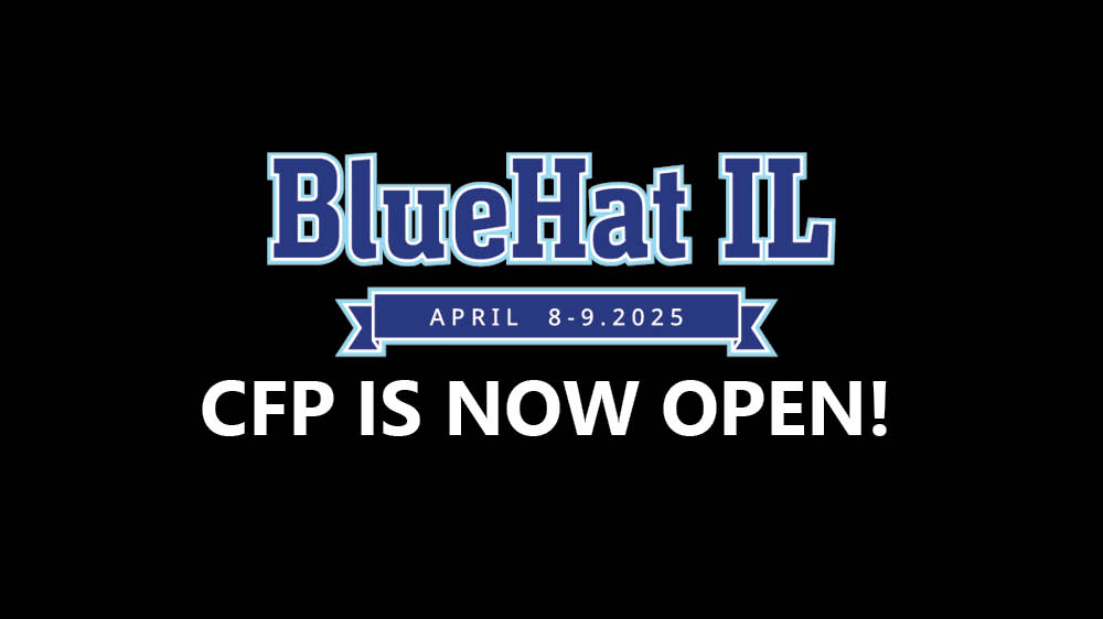 BlueHatIL's tweet photo. CFP for BlueHatIL 2025 is open! Submit your abstract and show us how it’s done! https://t.co/aDfFYzxgcD https://t.co/FwgSMQzt0u