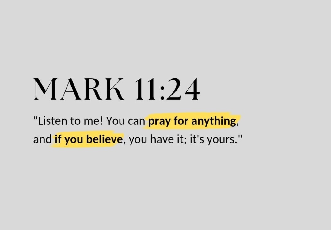 Mark 11:24