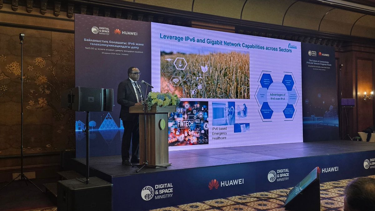 Kazakhstan’s remarkable progress in digital transformation, and its rising digital leadership in the CIS region is an example for many developing nations. IPV6 needs to take a center stage in Kazakhstan’s digital transformation journey.