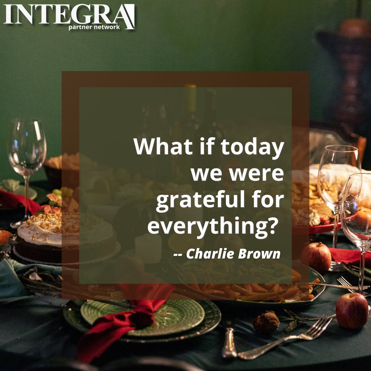 integra_net's tweet photo. Attitude is a choice.

#thanksgiving #insurance #insuranceagency #insuranceagent #IndependentAgency #independentagent #InsurancePodcast #findyourway #integra #attitude https://t.co/hIJTbqGqsW