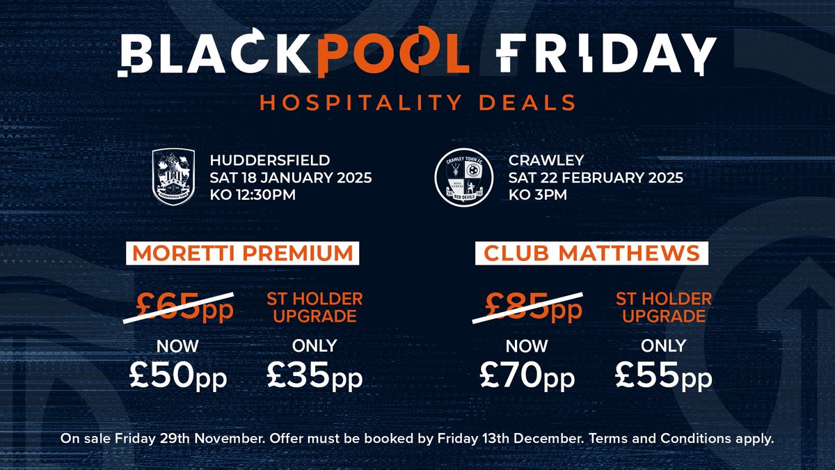 Blackpool FC tweet media