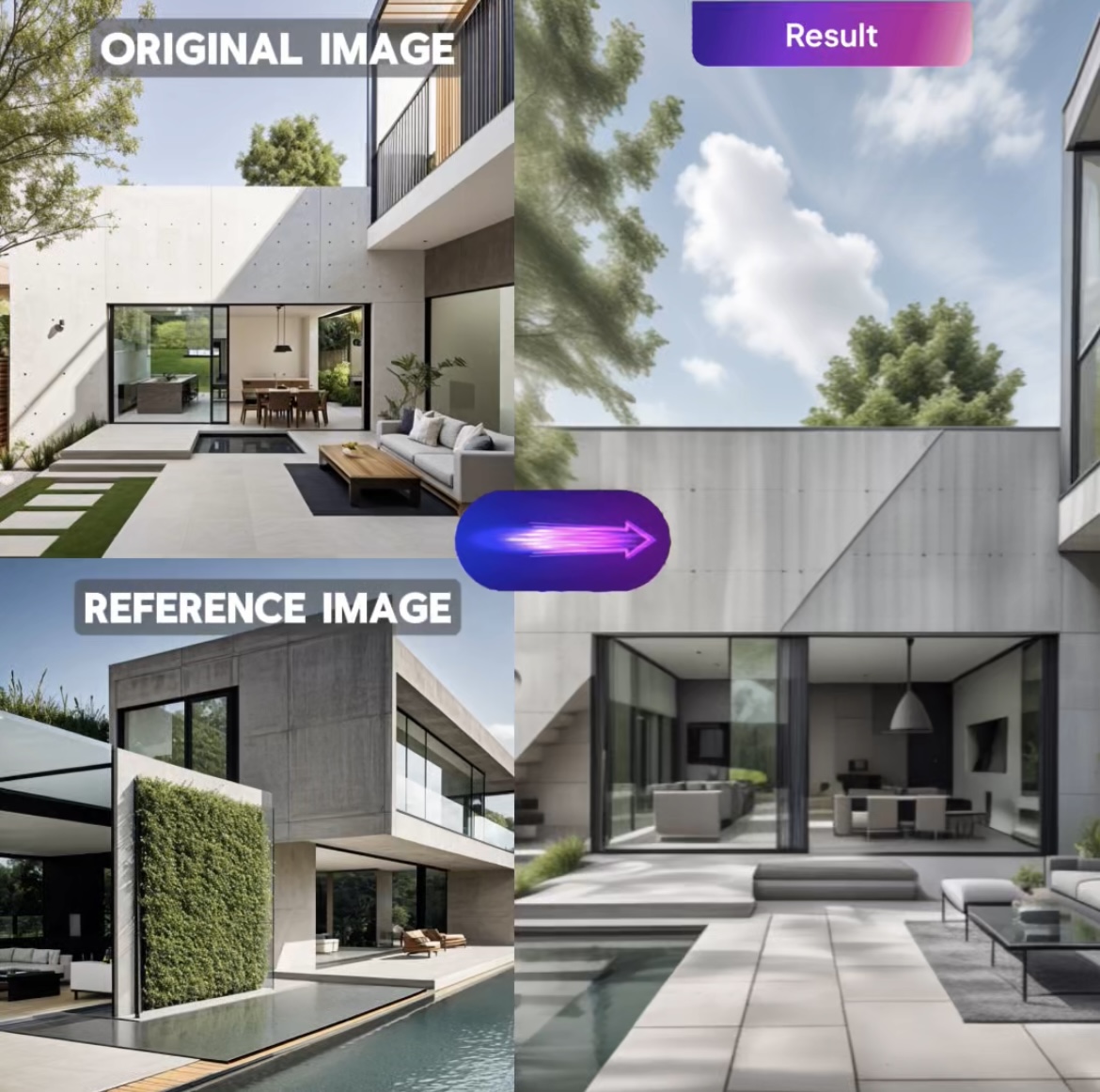 homedesignsai's tweet image. Bring your ideas to life with the Design Transfer Tool from HomeDesigns.ai! ✨ Upload your favorite inspiration, and watch as it transforms your space into a custom design tailored just for you. 🏡💡 #HomeDesignsAI #DesignMadeEasy #DreamHome