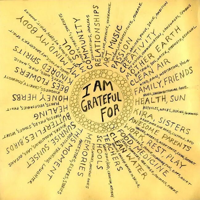 So much to be grateful for…
