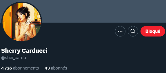 Im_0xLay's tweet photo. @1_oeil INFO EXCLUSIVE SHERRY A ETE BLOQUE NOUS N'AVONS PAS PLUS D'INFOS 🫧 https://t.co/lUbJ6jyueP