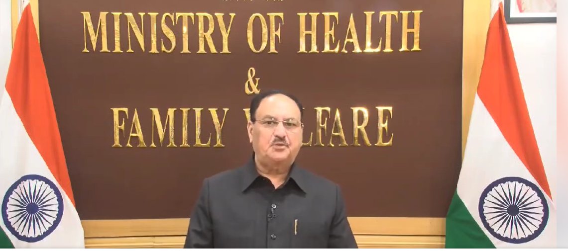 CPSI_India's tweet photo. A moment of immense pride and delight to have Shri J P Nadda ji, Hon'ble Minister of Health &amp; Family Welfare addressing at inauguration the 2nd CPSICON organized by CPSI in collaboration with Rashtriya Raksha University, Gujarat 
Watch full video : https://t.co/rT0Ko2FPg6 https://t.co/HXCOgH4BpH