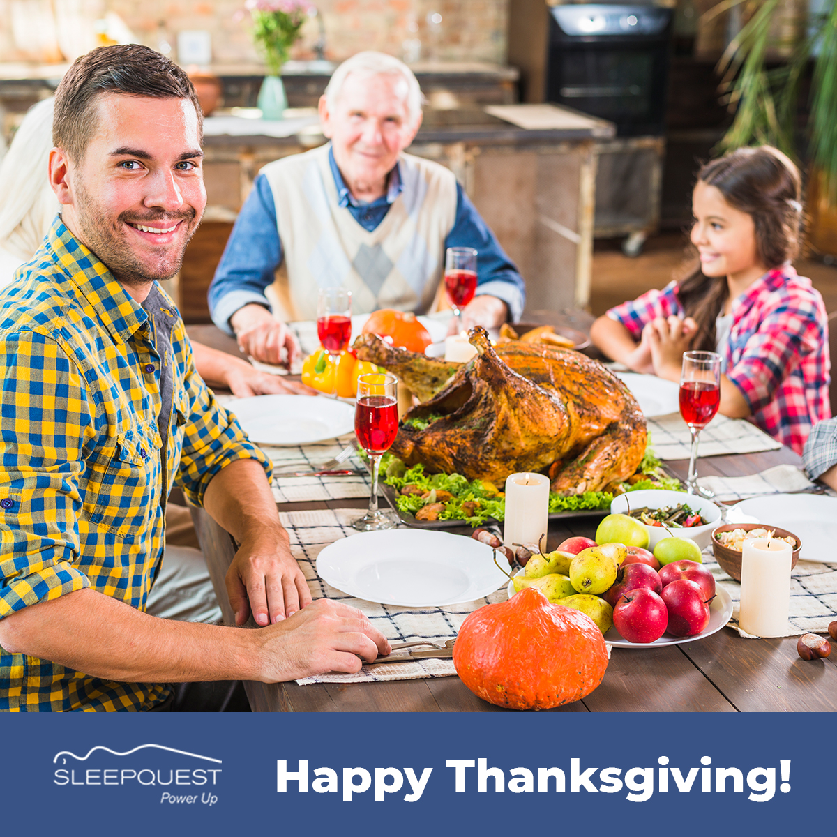SleepQuest's tweet photo. We're wishing you all a wonderful Thanksgiving with your loved ones.
 
Hopefully that means a delicious feast and the inevitable deep sleep that follows a big meal ;)
 
#Thanksgiving2024 #SleepApnea #PAPTherapy https://t.co/JEK3ff0T32