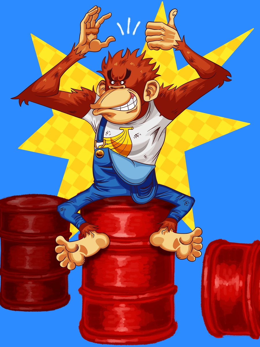 inkyink26's tweet photo. monkey find oil monkey rich https://t.co/pECLqINfWn