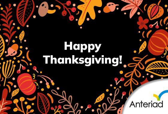 🦃🍁 Happy Thanksgiving from Anteriad! 🍂🥧

📝 Share below: What fills your heart with gratitude this Thanksgiving?

Wishing our entire team and extended community a day filled with warmth, joy, and countless reasons to smile! 🍁