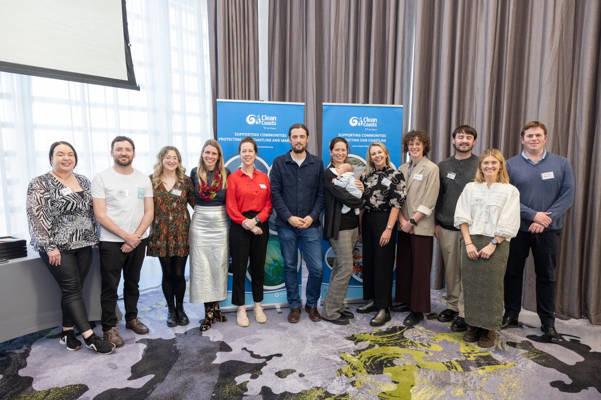 CleanCoasts's tweet photo. It was a pleasure to have @SoundsIrish speak at the #OceanHero Awards Ceremony yesterday, sharing excerpts from his award-winning book Nature Boy. Congrats on winning Irish Biography of the Year at the Irish Book Awards, Sean! ๐๐ #CleanCoasts https://t.co/UMJMi9SbTI