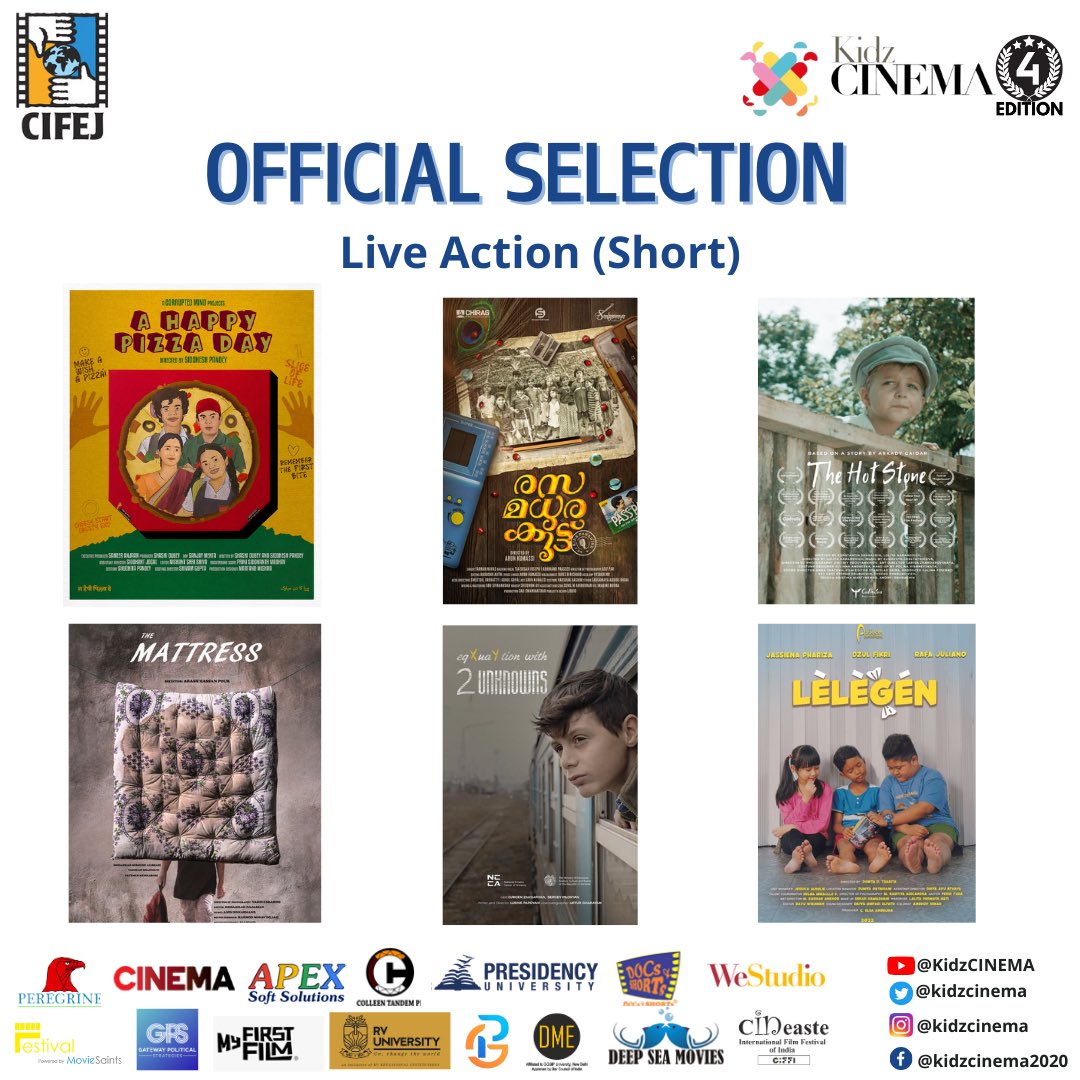 kidzcinema's tweet photo. Sharing films from our official selection KidzCINEMA 4th edition!

#kidzcinema #childrenfilmfestival #forchildren #bychildren #globalaudience https://t.co/SarWwGKfQN