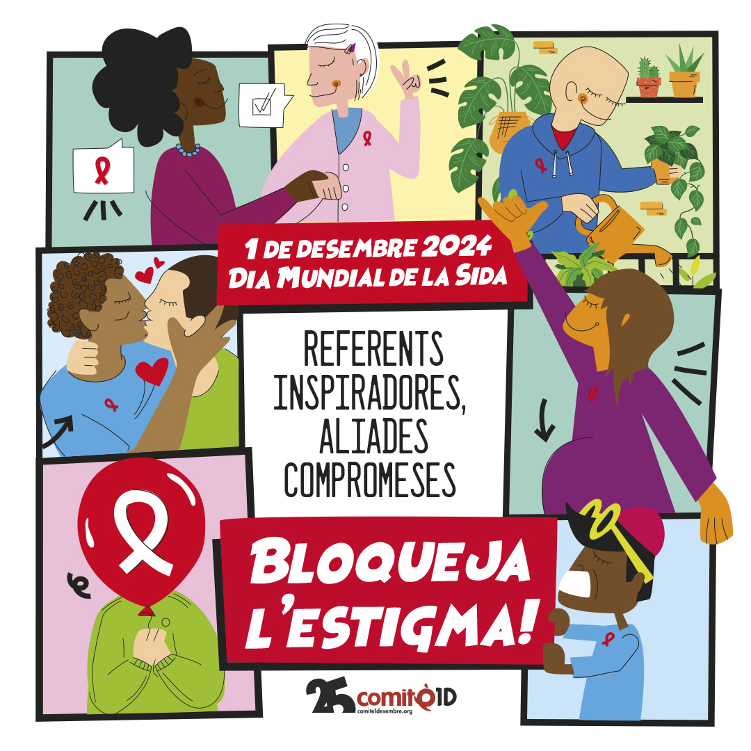 Aquest Dia Mundial de la Sida des del <a href="/Comite1desembre/">Comitè 1r Desembre</a>, amb el lema "Referents inspiradores, aliades compromeses. Bloqueja l'estigma!" reivindiquem la importància de comptar amb referents positives en l’àmbit públic i comunitari.

🧵Va fil amb testimonis de persones referents: