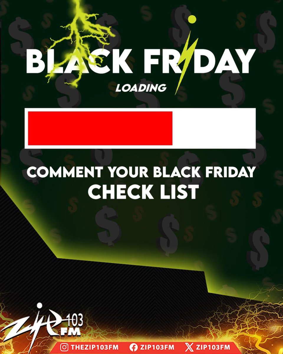 Black Friday is tomorrow! What are the things on your Black Friday checklist?