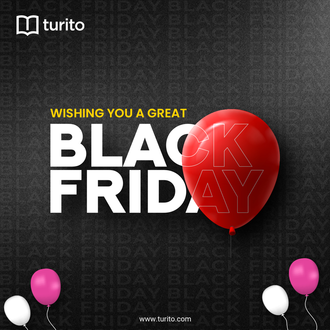 turitoaus's tweet image. This Black Friday, gift yourself the power of knowledge. Discover new learnings, achieve new goals, and create a brighter tomorrow. Happy learning and happy savings.

#BlackFriday #turito #GratefulForLearning #InspiringYoungMinds #BrighterFutures