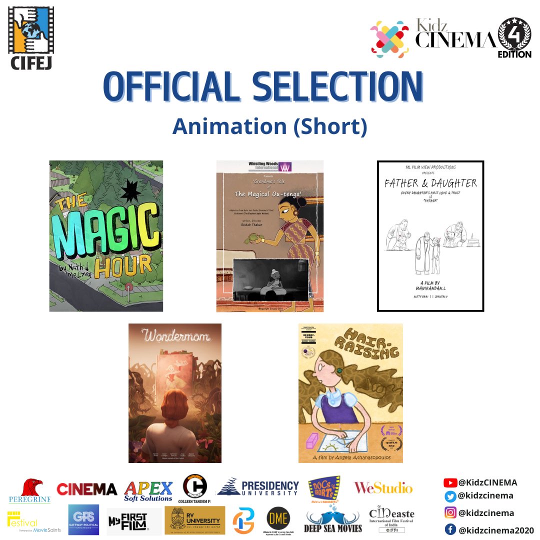 kidzcinema's tweet photo. Sharing films from our official selection KidzCINEMA 4th edition!

#kidzcinema #childrenfilmfestival #forchildren #bychildren #globalaudience https://t.co/AVBLGJUSth